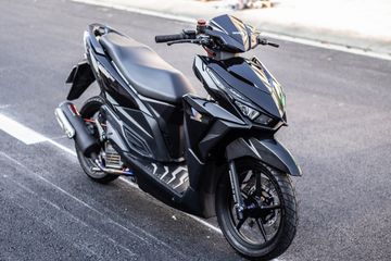 Vario 2015 Full Modif. Honda Vario 150 Lama Jadi Keren, Pengereman Diperkuat Full Brembo