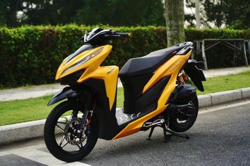 Vario 125 Modif Kuning. Honda Vario 125 Si Kuning Stylish Dengan Proporsi Kaki-kaki Istimewa