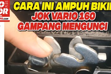 Jok Vario 160 Tidak Bisa Ditutup. Jok Honda Vario 160 Susah Terkunci, Video Ini Ungkap Solusinya