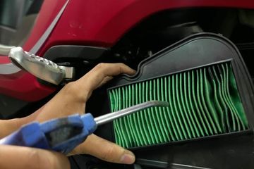 Saringan Udara Honda Vario 125. Peringatan Buat Pengguna Motor Honda, Filter Udara Jangan Disemprot Angin