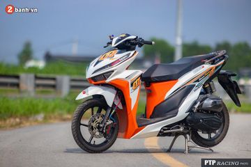 Honda Vario Racing. Honda Vario 150 Racing Look, Upgrade Kaki-kaki dan Pasang Decal Baru