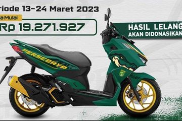 Vario 160 Harga Surabaya. Honda All New Vario 160 Edisi Persebaya Dilelang di Surabaya, Catat Tanggalnya