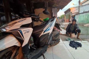 Motor Vario Bekas Semarang. Banjir Rob Semarang Racun Bagi Motor, Sasis Honda Vario 125 Nuriah Putus