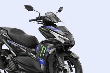 Harga Knalpot Honda Vario 110. Yamaha Aerox 155 Tambah Sporty Berkelir Monster Energy MotoGP, Ini Wujudnya