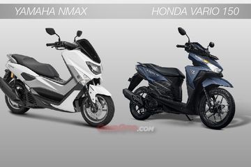 New Vario 150 Esp 2017. Vario 150 eSP Vs NMAX Non ABS, Baru Beda Rp 3 Juta, Sekennya Segini