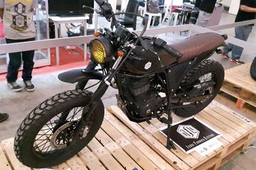 Modifikasi Motor Trail Honda Vario. Tampil Minimalis, Motor Trail Honda Ini Penuh Detail Istimewa