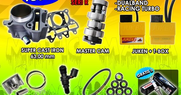 Paket Bore Up Vario 150 Jadi 200cc. Segini Harga Paket Bore Up 180 Cc Bikinan BRT Buat Honda ADV150