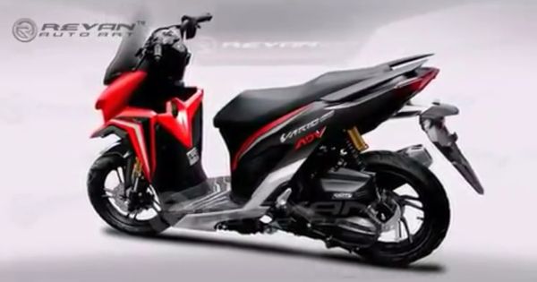 Modifikasi Vario Stang Beat Street. Honda Vario Coba Gaya ADV 150, Pakai Windshield dan Ubah