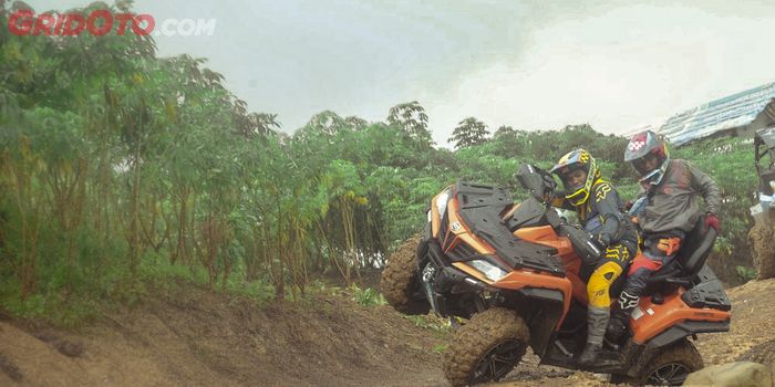 Knalpot Vario Paling Murah. Serunya Jajal CF Moto CForce 850XC Langsung Di Trek Off-Road