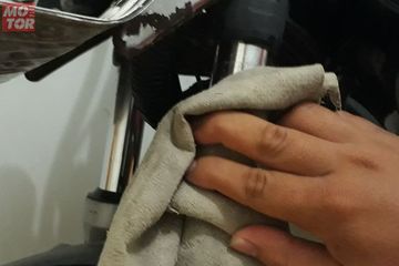 As Shock Depan Vario 125 Baret. Begini Caranya Deteksi As Sokbreker Depan Motor yang Baret