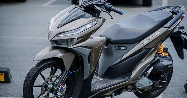 Vario 150 Abu Abu. Modifikasi Simpel Honda Vario 150, Berkelir Abu-abu Padat Aksesori