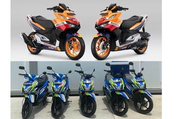 Bocoran Harga Vario 160. Ganteng Jadi Motor Official Tim MotoGP di Mandalika, Berapa Harga All New Honda Vario 160, Suzuki Nex II, dan Nex Crossover?