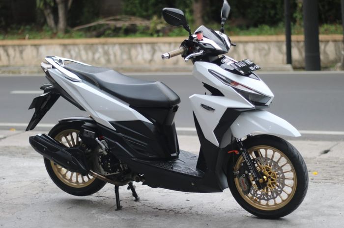 Harga Master Rem Vario 125 Cbs. Honda Vario 125 Cakram Gede, Kaliper Brembo 4 Piston Nempel, Upgrade Pengereman Habis Segini