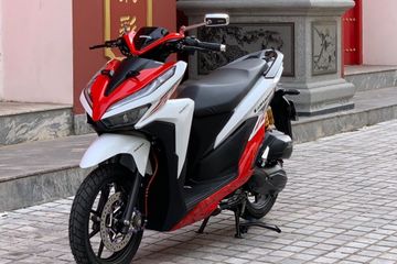 Motor Vario Terbaru Putih. Honda Vario 150 Stylish Berjubah Merah Putih dan Bertabur Part Mewah