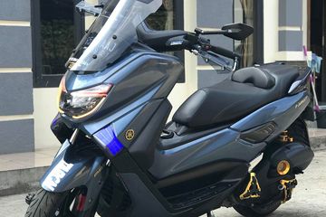 Vario Pakai Knalpot Ninja. Yamaha NMAX Pakai Knalpot Kawasaki Ninja 250 Fi, Oke Juga!