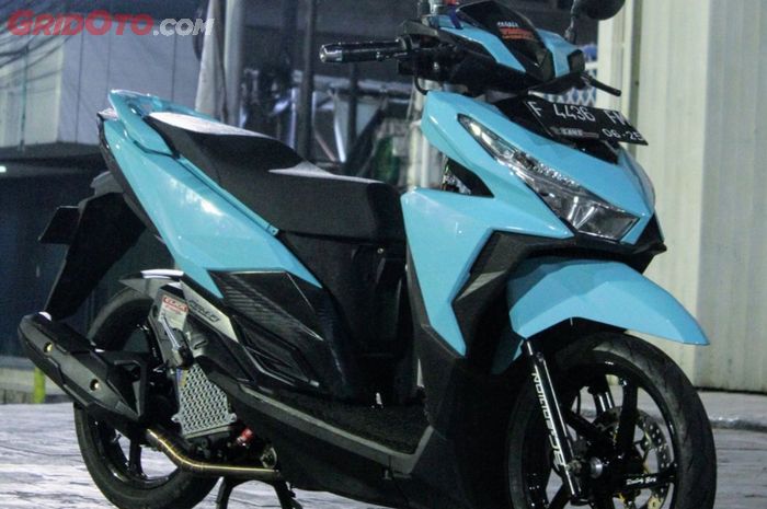 Giá Xe Vario 2020 Màu Xanh Ngọc. Pensiun Jadi Motor Balap, Honda Vario 125 Kepincut Gantengin Tampilan
