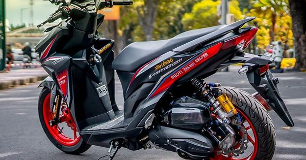 Harga Knalpot Racing Leovince Vario 150. Honda Vario 150 Upgrade Kaki-kaki, Enggak Canggung Pakai Pelek Aerox