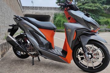 Ukuran Jari Jari Vario 150 Ring 14. Setup Kaki-kaki Berubah, Honda Vario 150 Ini Kece Berpelek Dual Tone