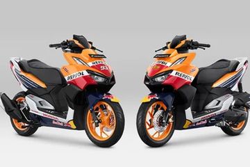 Vario 160 Livery Repsol. Selain Livery Repsol Honda Ini yang Bikin All New Honda Vario 160 Khusus MotoGP Mandalika Lebih Sporti dari Versi Standar