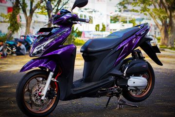 Vario 125 Modif Warna Ungu. Honda Vario 125 Old Dandan Proper, Berjubah Ungu Kaki-kaki Dibuat Kece