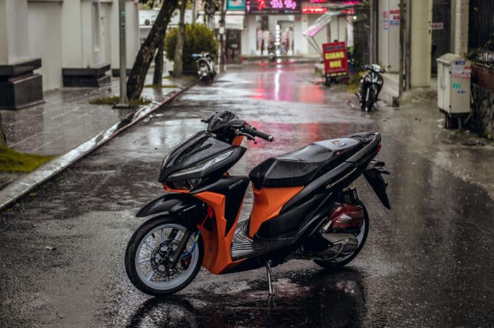 Honda Vario 150 Pink Price Philippines. Modal Upgrade Kaki-kaki dan Pengereman, Honda Vario 150 Makin Menawan