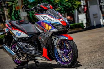 Vario 160 Full Modif. Galak Nih, Referensi Modifikasi Honda Vario 160 Gaya Racing