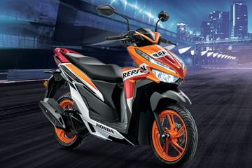 All New Vario 150 Sporty. Penasaran All New Vario 150 dengan Livery Repsol Honda MotoGP? Inilah Sosoknya
