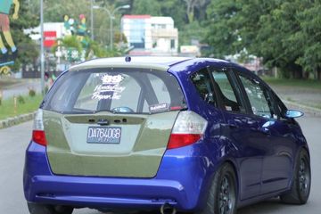 Honda Vario Drag Racing. Modifikasi Honda Jazz Ini Langganan Juara Drag Race Samarinda, Intip Spek Mesinnya