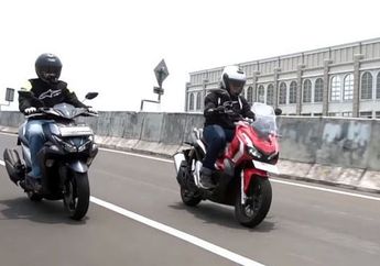 Honda Vario Vs Honda Adv. Adu Kencang Honda ADV 150 Vs Yamaha Aerox 155, Siapa Yang ditinggal Sekebon?