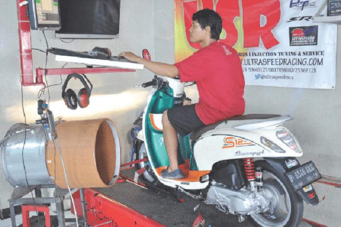 Beat Pakai Rumah Roller Vario. Tanpa Otak-Atik Mesin Cukup Ubahan Di CVT Dongkrak 1 HP