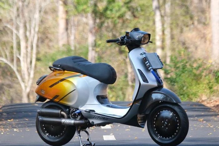Vario Pakai Velg Nouvo. Lebih Murah dari Pelek Marus, Pelek Vespa dari HD CORSE, Harganya Setara Honda Vario 150 Baru