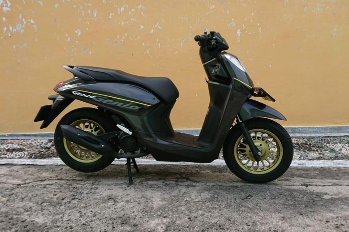 Vario Pakai Velg Scoopy Ring 12. Skutik Jadi Makin Gaya, Pasang Pelek Aftermarket Ukuran 12 Inci di
