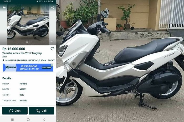 Olx Motor Vario Bekas Semarang. Geger Yamaha NMAX 2017 Kondisi Mulus Dijual Cuma Rp 12