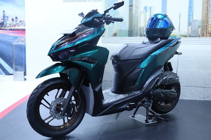 Vario 125 Modif Hijau. Modifikasi Honda Vario 125 2022 Konsep Sport, Forged Carbon Menjalar