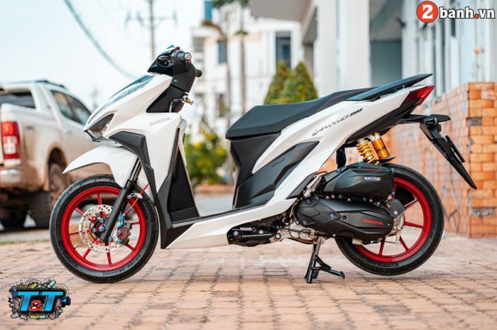 Modif Motor Vario Minimalis. Minimalis Tapi Proper, Modifikasi Motor Honda Vario 150 Kaki-Kaki Sporty Perintilan Bikin Iri