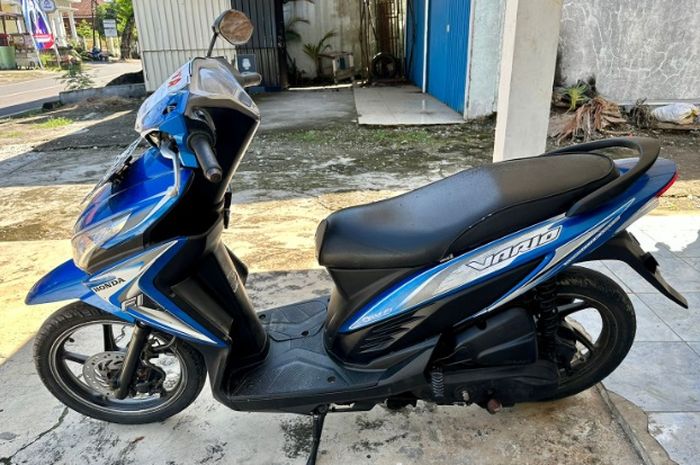 Rangka Motor Honda Vario 110. Masih Pakai Rangka Pipa Motor Murah Honda Vario 110 Buka Harga Rp 4 Jutaan, BPKB Ada