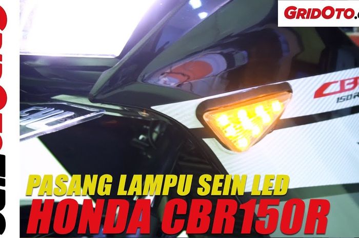 Cara Buka Lampu Sein Vario 150. Video: Cara Pasang Lampu Sein LED di Honda CBR150R
