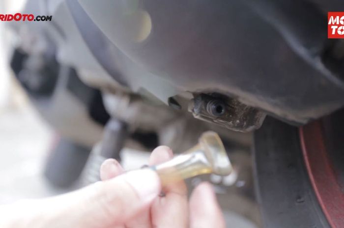 Tutup Cvt Vario Transparan. Jangan Dicuekin.. Slang Transparan di CVT Matic Harus Dibeginikan Setiap Bulan
