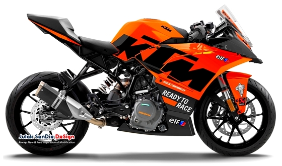 Vario 125 Modif Moto Gp. KTM RC 390 Livery MotoGP Tech3 & Red Bull Racing