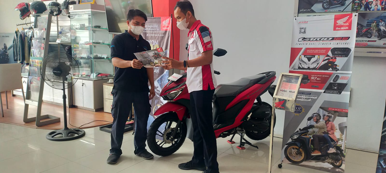 Harga Motor Vario 150 Palangkaraya. Beli Honda Vario Dapat Diskon dan Potongan Tenor