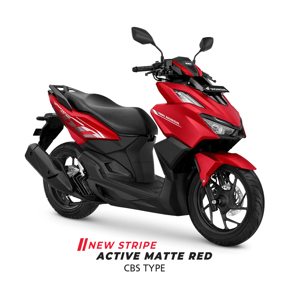 Vario 160 Cbs Red. All New vario 160 CBS