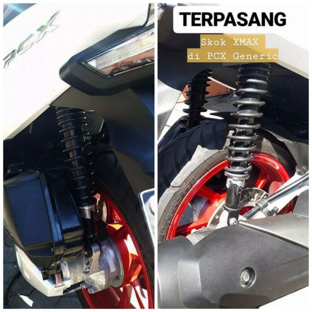 Kapan Motor Vario Shock Belakang Dobel. Klaim bahwa Honda PCX lokal jadi empuk karena suspensi double