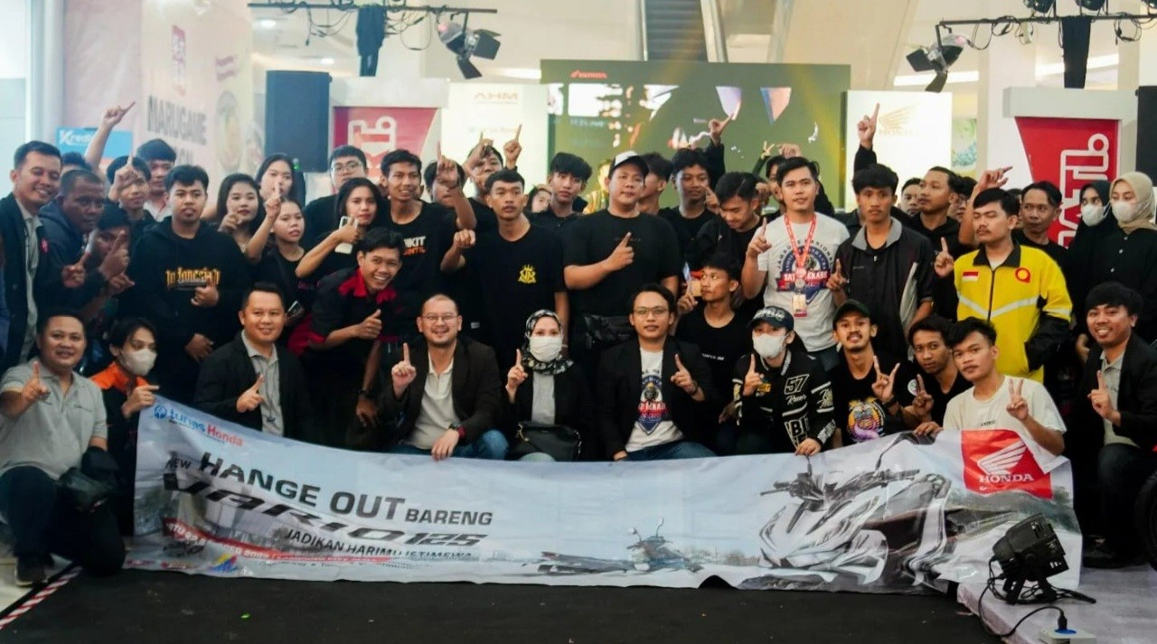 Vario 125 Terbaru Lampung. Launching New Honda Vario 125, TDM Ajak Hang Out Komunitas Motor di Lampung