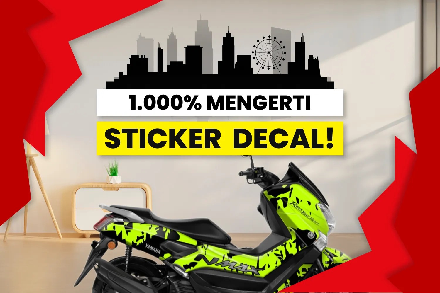 Sticker Decal Buat Vario 125. Sticker Decal: Pengertian, Jenis, dan Peluang Bisnisnya