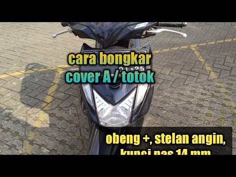 Cara Membuka Cover Depan Vario 110 Fi. Cara Membuka Cover Spidometer Honda Beat Injeksi dan Beat ESP lama