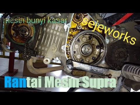 Cara Ganti Rantai Keteng Vario 125. Cara Ganti Rantai Keteng Supra X 125 Karburator
