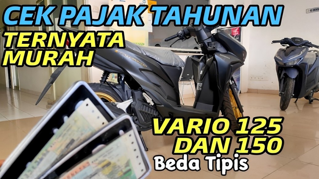 Biaya Pajak Vario 125 Tahun 2013. Ini Dia Daftar Biaya Pajak Vario 125 Lengkap, Semua Tahun dan Tipe