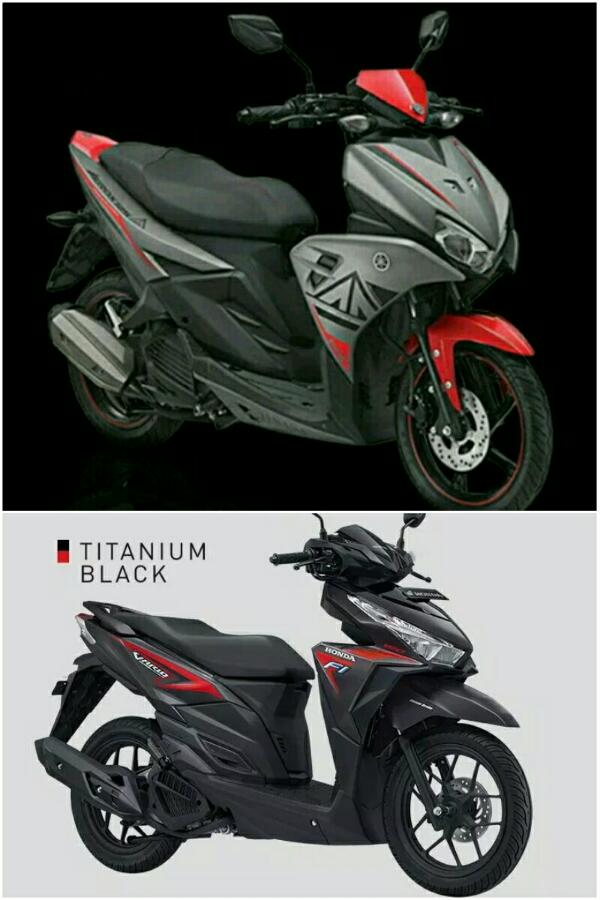 Komparasi Aerox 125 Vs Vario 125. Perbedaa Spek Mesin Honda Vario 125 vs Yamaha Aerox 125 LC