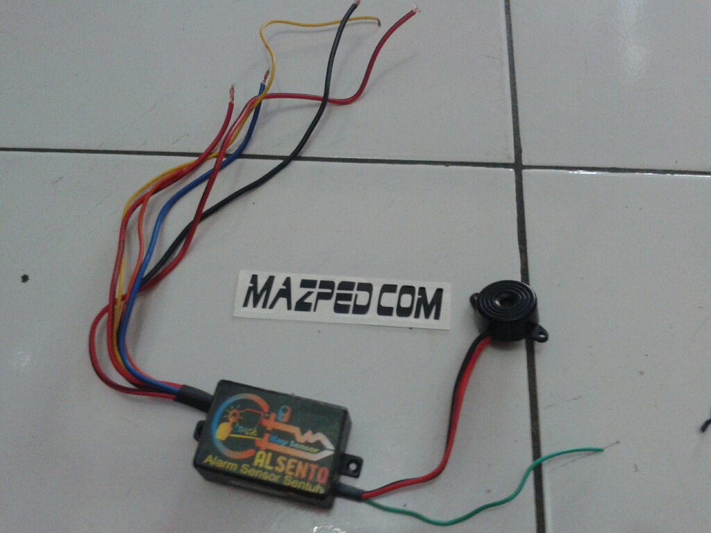 Kabel Kontak Vario 125. Pasang Pengaman Motor Sensor Sentuh ALSENTO di Vario 125
