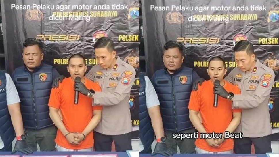 Beat Or Vario. Dihadapan Polisi, Maling Motor Beri Tips Agar Honda BeAT, Vario, dan Scoopy Tak Mudah Dicuri